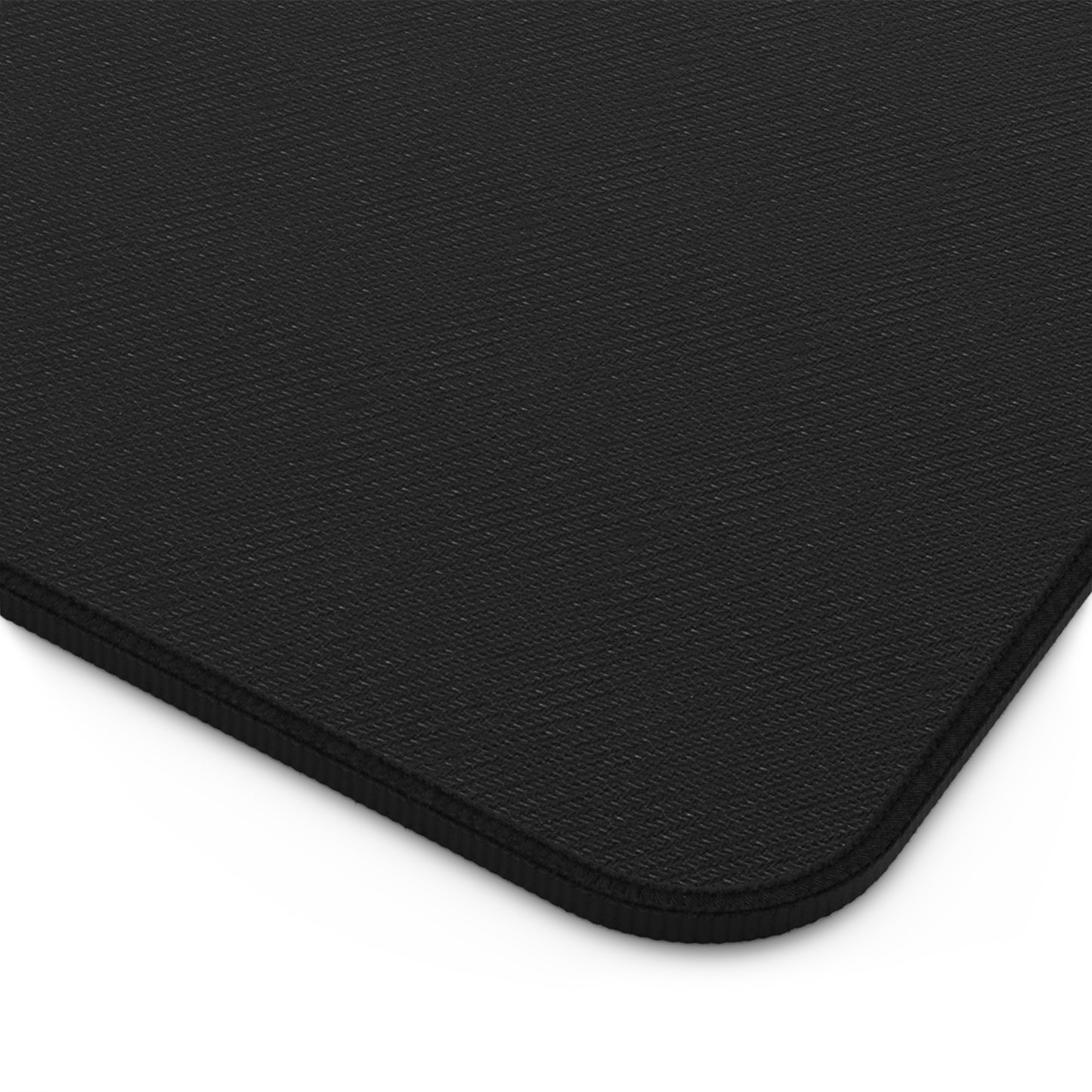 "Serenity Sands: A Tropical Twilight Symphony" - Computer Desk Mat with Vivid Tropical Beach Sunset and Palm Trees Vibes