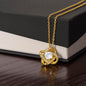 Eternal Connection: Love Knot Necklace