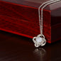 Eternal Connection: Love Knot Necklace