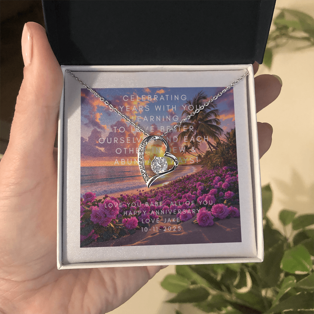 5 Anniversary Heat Pendant
