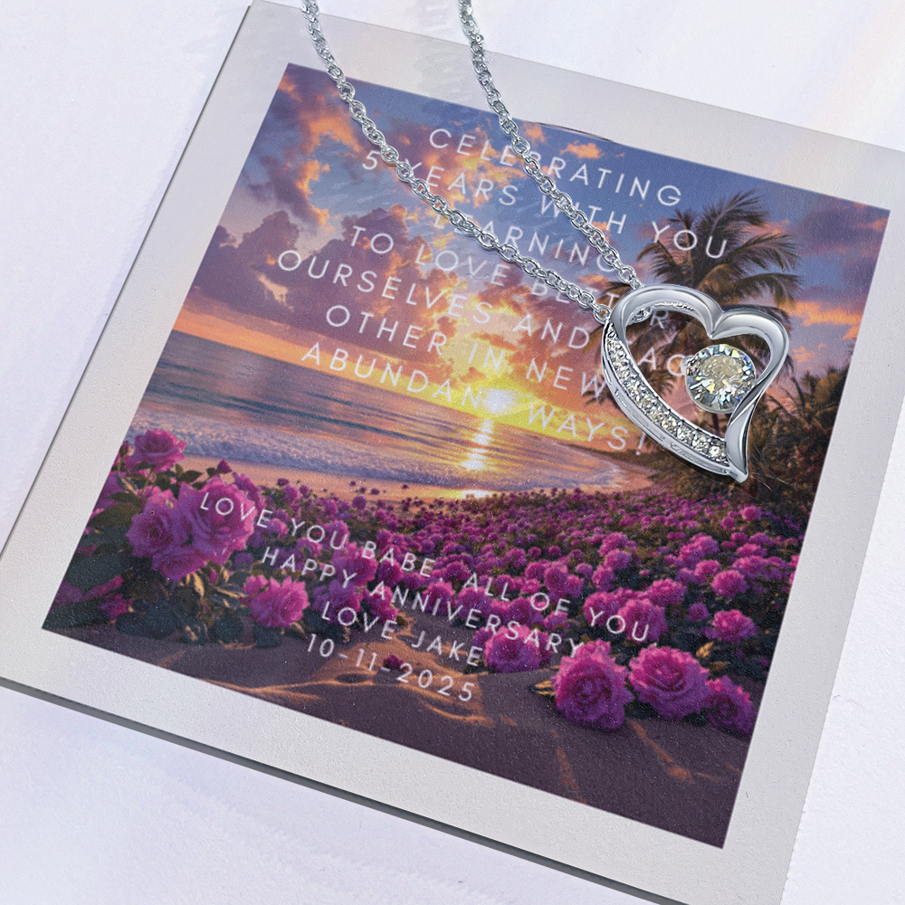 5 Anniversary Heat Pendant