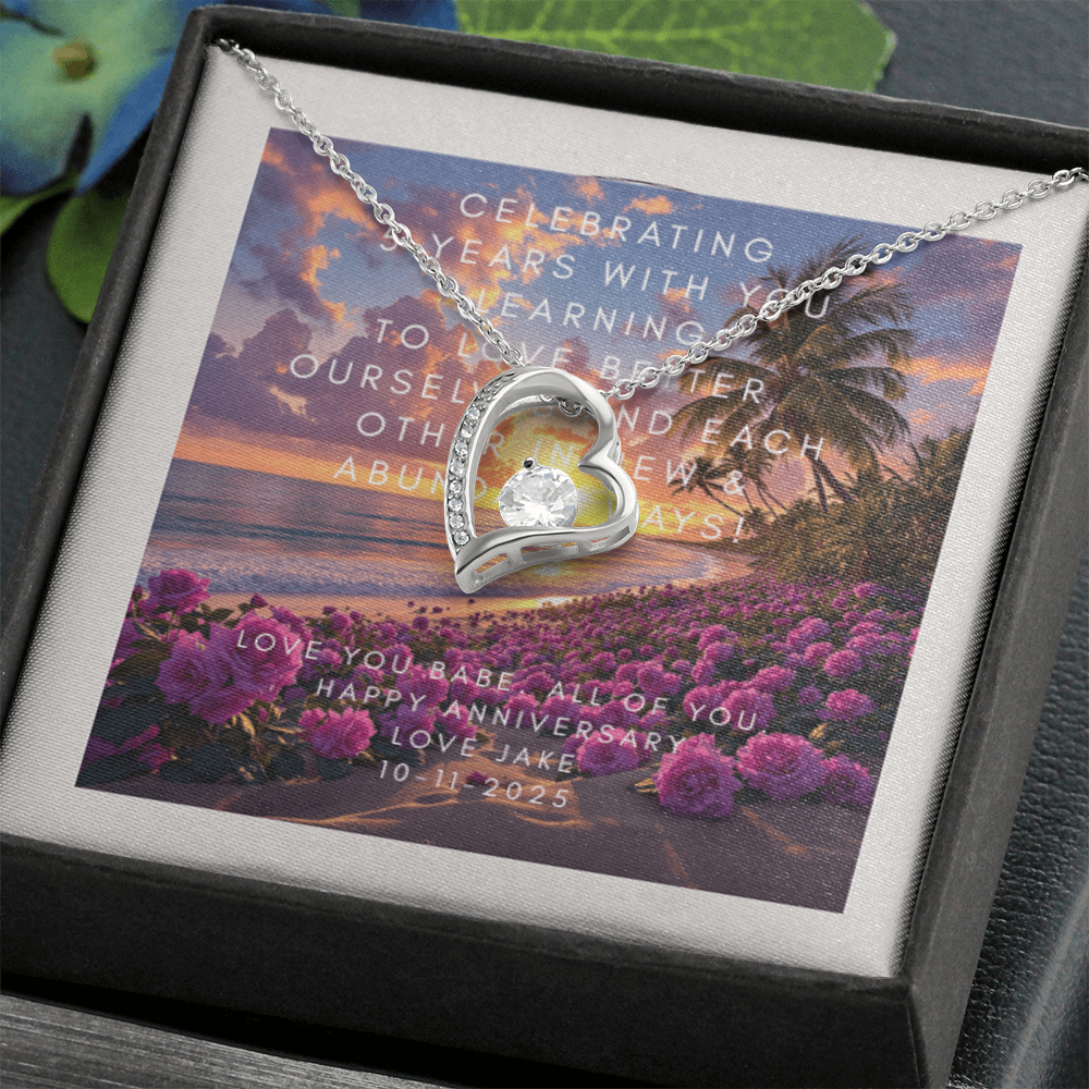 5 Anniversary Heat Pendant