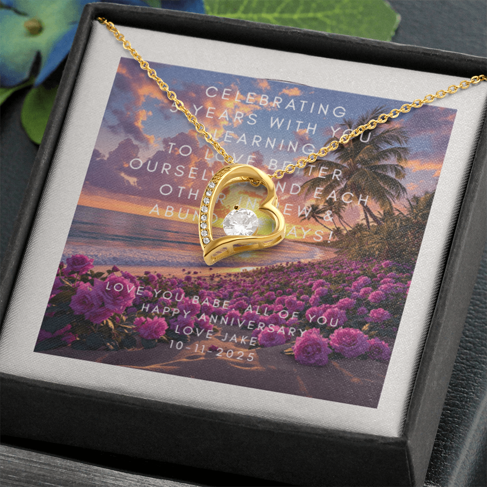 5 Anniversary Heat Pendant