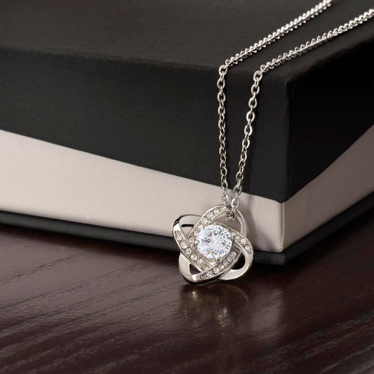 Eternal Connection: Love Knot Necklace